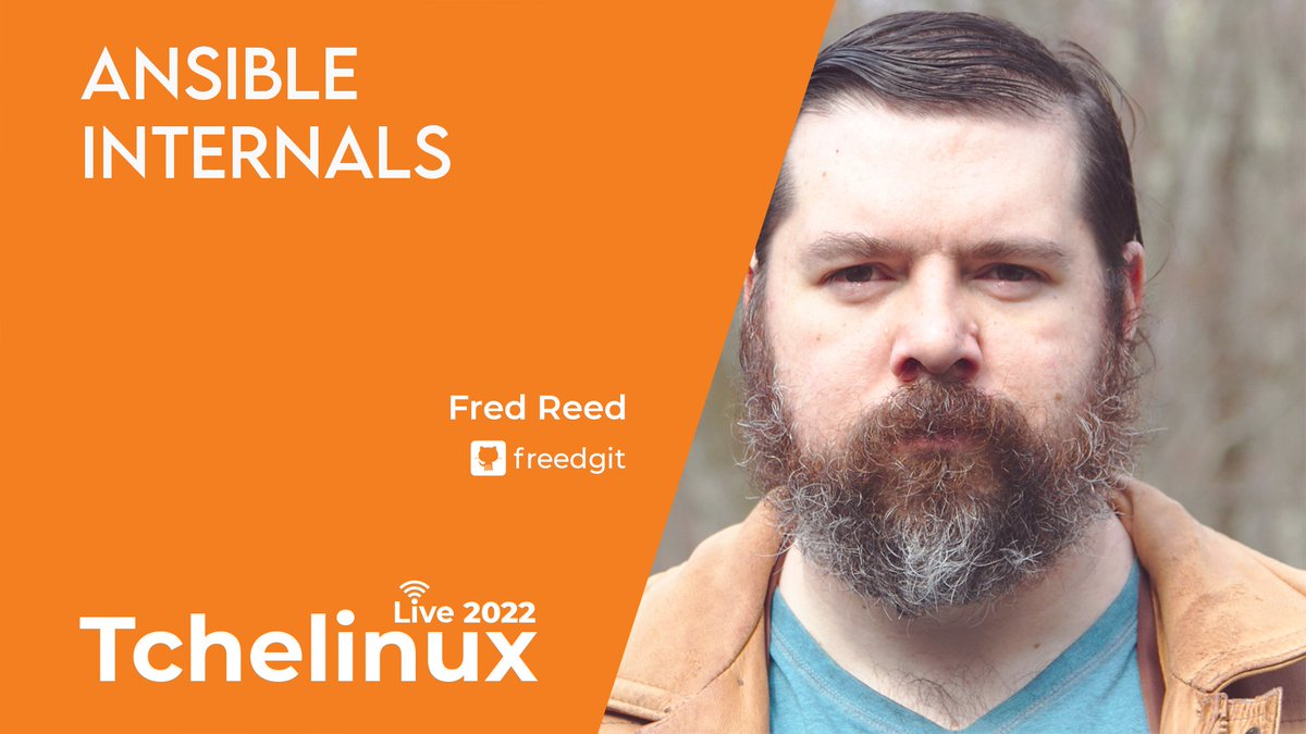 tchelinux's tweet image. A palestra "Ansible Internals" apresentada por Fred Reed estreia nesta quinta, dia 20/10 às 20h! youtube.com/watch?v=RzEa1M… #tchelinux_live_2022
