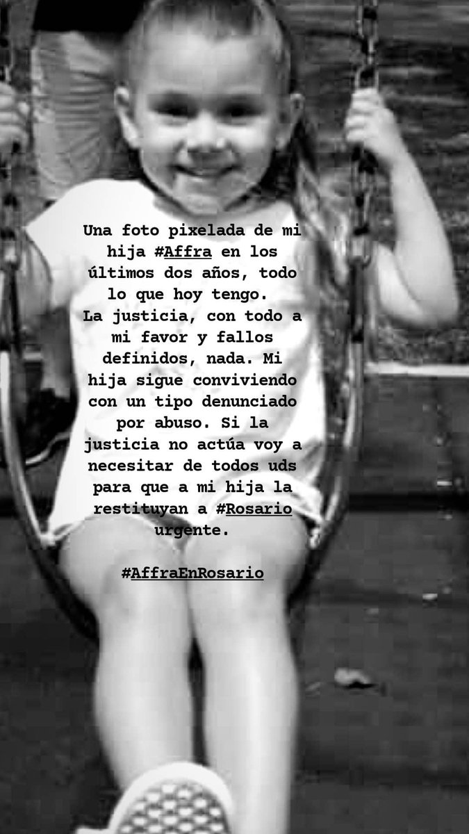 FrancoG23's tweet photo. Necesito de la #AYUDA de todo aquel que lea esto. Necesito un RT.
#AffraEnRosario
Estoy desesperado y la justicia no actúa. Se la llevó su madre a tra provincia, la justicia no hace nada. No les habla el periodista, les habla un padre q vió x última vez a su hija en 2020 https://t.co/EwwKNS997D