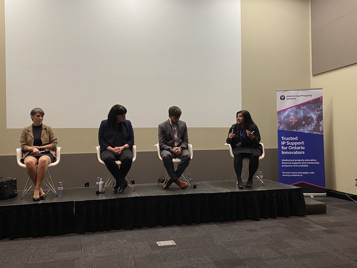 asek47's tweet image. Great to visit with @CABHI__ supported companies @HyivyHealth &amp;amp; @FluidAIMedical  at @ip_ontario event @Medinnovx today, where #IPON announced it’s accepting the 1st applications from #MedTech companies for IP services: education, funding, mentorship  ip-Ontario.ca