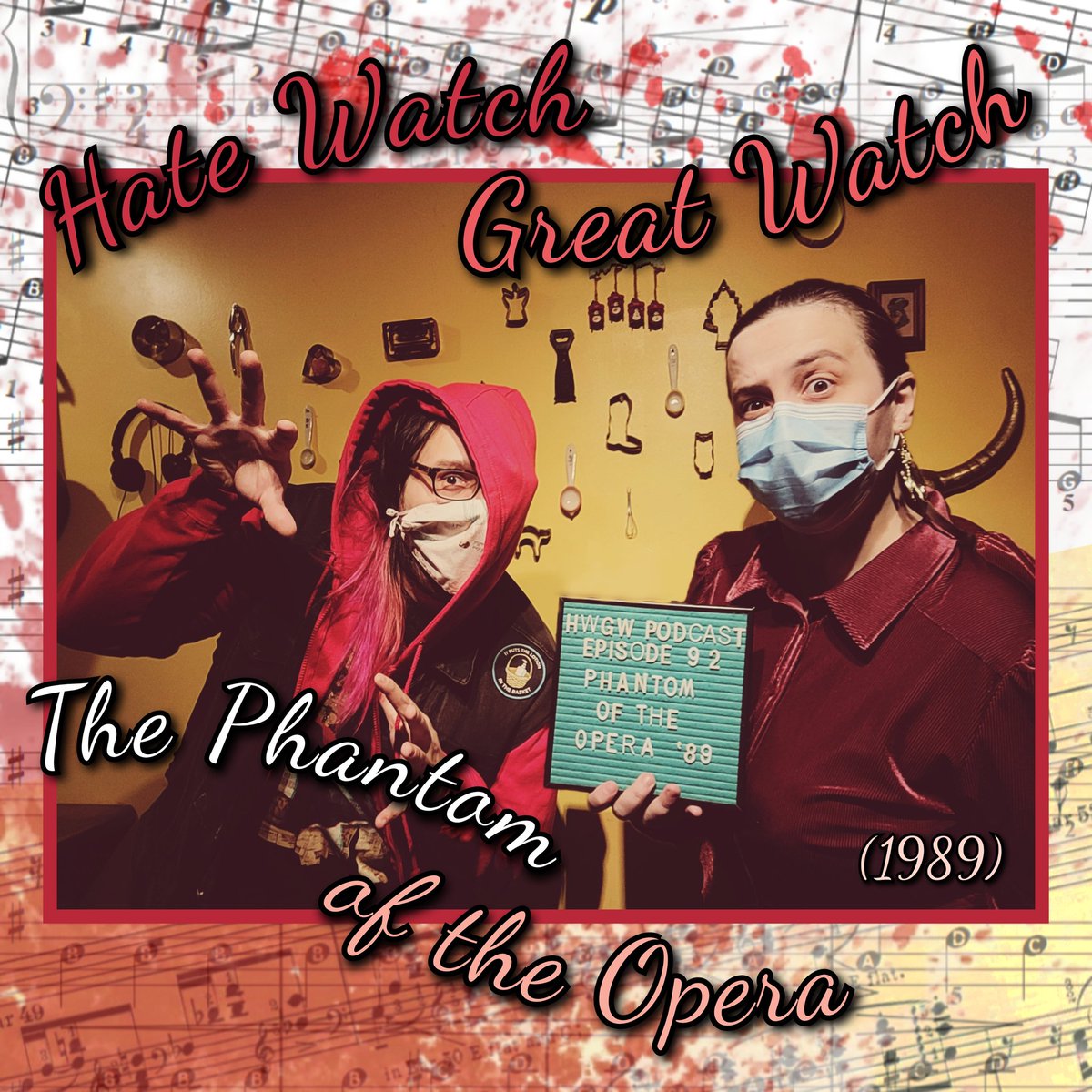 HWGWpodcast's tweet photo. New episode available now 🎵 We talk about THE PHANTOM OF THE OPERA (1989), tying into @Dr_H_Bus piece for the Fall 2022 @MovieJawn Zine! Listen at @MovieJawn or wherever you get podcasts and purchase the zine thru the @MovieJawn Shop or by becoming a @Patreon!
👇🔗 https://t.co/sLv8T5HmCA