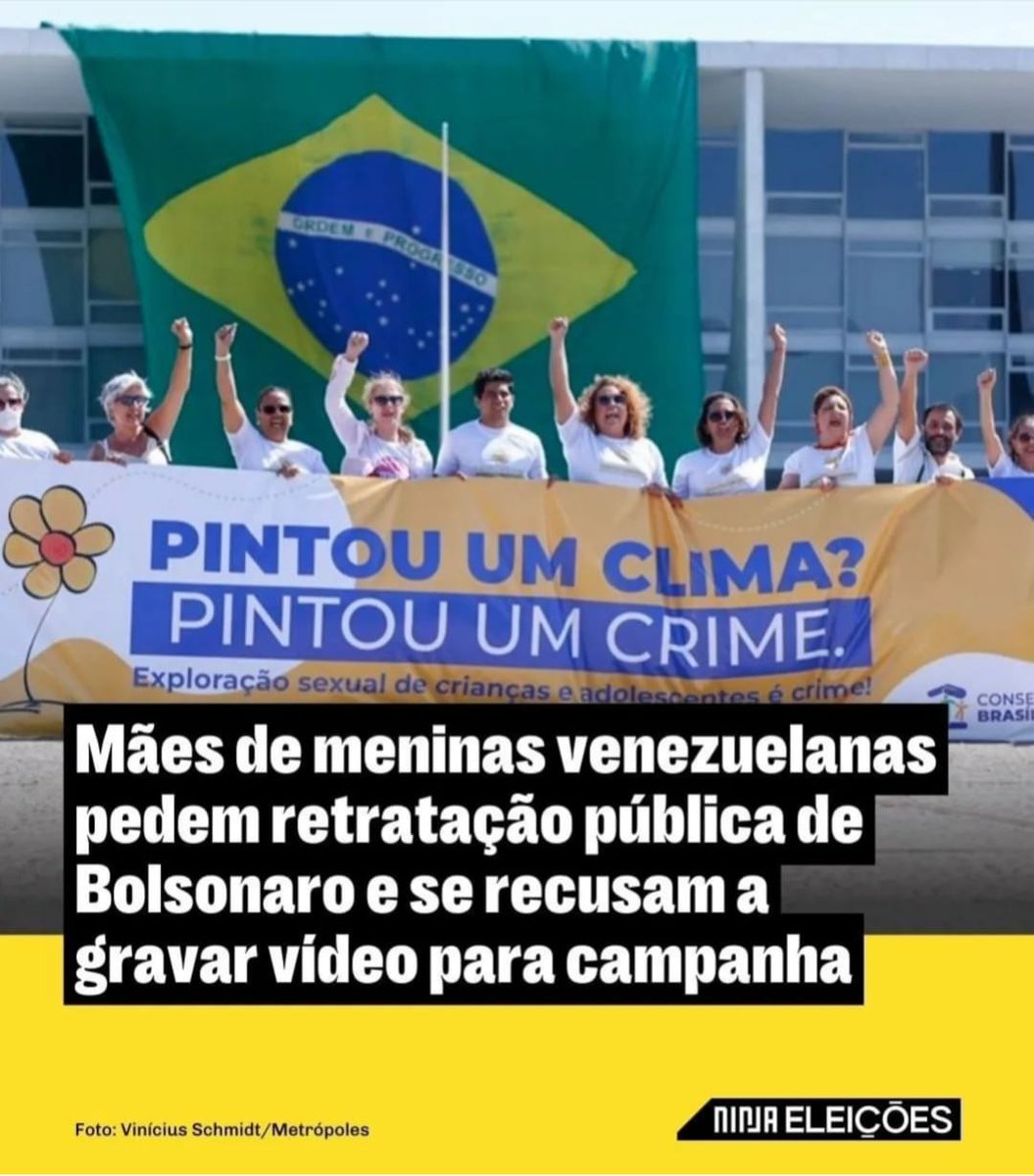 LuizianneLinsCE's tweet photo. Pintou um crime! #bolsonaropedofilo #BOLSONAROPEDÓFILO https://t.co/0fjPHdEaeQ