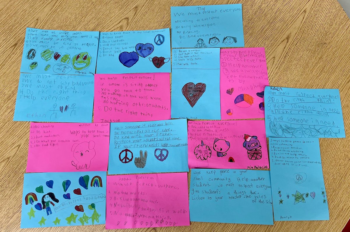 HEHHawks1's tweet photo. School Violence Awareness Week… Keep the PEACE! ✌🏻☮️💜💚💙 https://t.co/lKqNVjHxaf