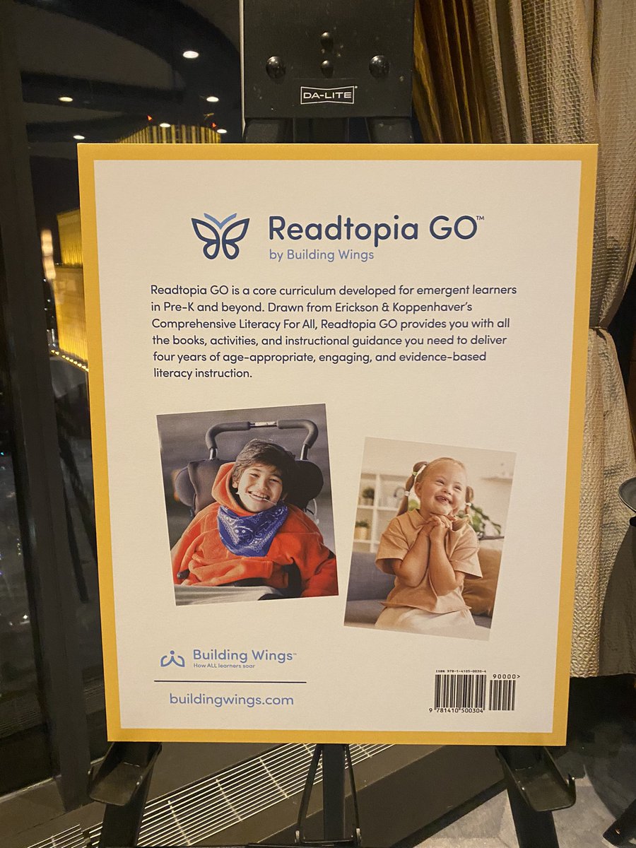 Learning about @BuildingWingsCo new product Readtopia Go for younger children. #atchat