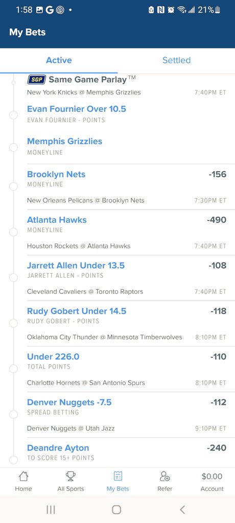 Evwork19's tweet photo. @FDSportsbook https://t.co/c9gADT9Hhn