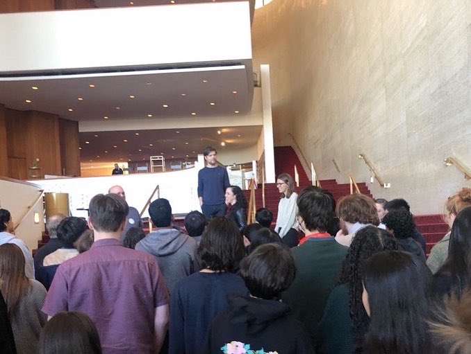 Thanks to the Houston Symphony for inviting our HSPVA band, orchestra, and piano students to Jones Hall today for an open rehearsal. We enjoyed the artistry on stage, and appreciated the opportunity to speak with new music director Juraj Valčuha during the break.