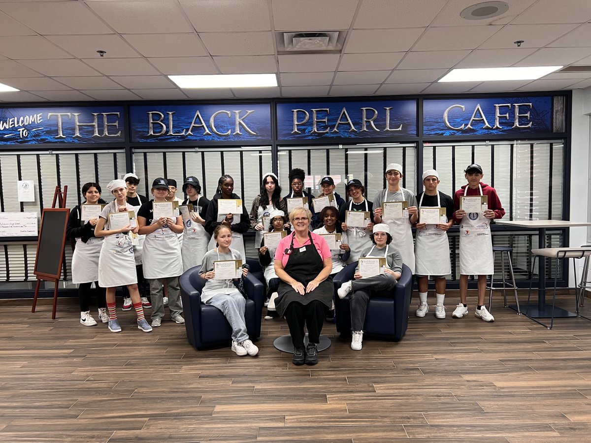 MHS Culinary (@mhsculinary1) on Twitter photo Super proud of this class earning their Safe Staff Foodhandler certification <a href="/WhyCTE/">Why CTE</a> <a href="/jossler53/">Jeremy Ossler</a> <a href="/FlaglerCTE/">Flagler Schools CTE</a> Super proud of this class earning their Safe Staff Foodhandler certification <a href="/WhyCTE/">Why CTE</a> <a href="/jossler53/">Jeremy Ossler</a> <a href="/FlaglerCTE/">Flagler Schools CTE</a>