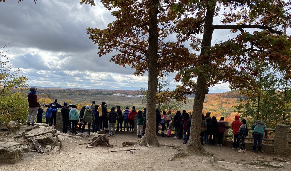 An amazing trip today to Rattlesnake Point Conservation Area. Outdoor Ed at its finest! What a way to spend Take Me Outside Day!
