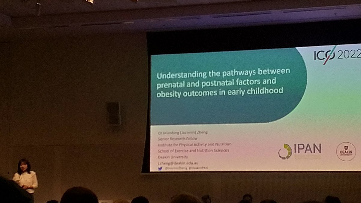 CRE_EPOCH (@cre_epoch) on Twitter photo What prenatal & infancy factors are related to #childhood obesity at age 3-5 yrs? <a href="/JazzminZheng/">Jazzmin Miaobing Zheng</a> presents an analysis of ~3500 children from 7 AUS and NZ cohorts, addresses research gaps in early childhood statistics & modelling. #ICO2022 What prenatal & infancy factors are related to #childhood obesity at age 3-5 yrs? <a href="/JazzminZheng/">Jazzmin Miaobing Zheng</a> presents an analysis of ~3500 children from 7 AUS and NZ cohorts, addresses research gaps in early childhood statistics & modelling. #ICO2022