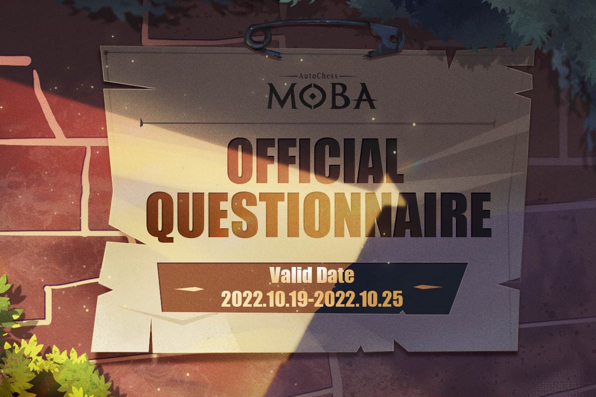 autochessmobaid's tweet photo. Para pemain terhormat,

Terima kasih atas dukungan Anda untuk AutoChess Moba selama periode Tes Beta Regional. Untuk memberikan Anda pengalaman bermain yang lebih baik, kami dengan tulus mengundang Anda untuk mengisi kuesioner ini dan membagikan saran Anda dengan kami. https://t.co/duI1YksgQL
