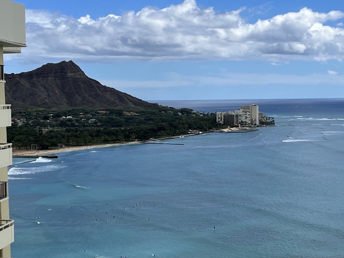 NlfeeleyN's tweet photo. Arrived in Hawaii for #ALIGNN international neonatal nurses conference. Two presentations to give tomorrow.  Looking forward to presenting in person for first time in awhile! https://t.co/lUZyTZrCPV