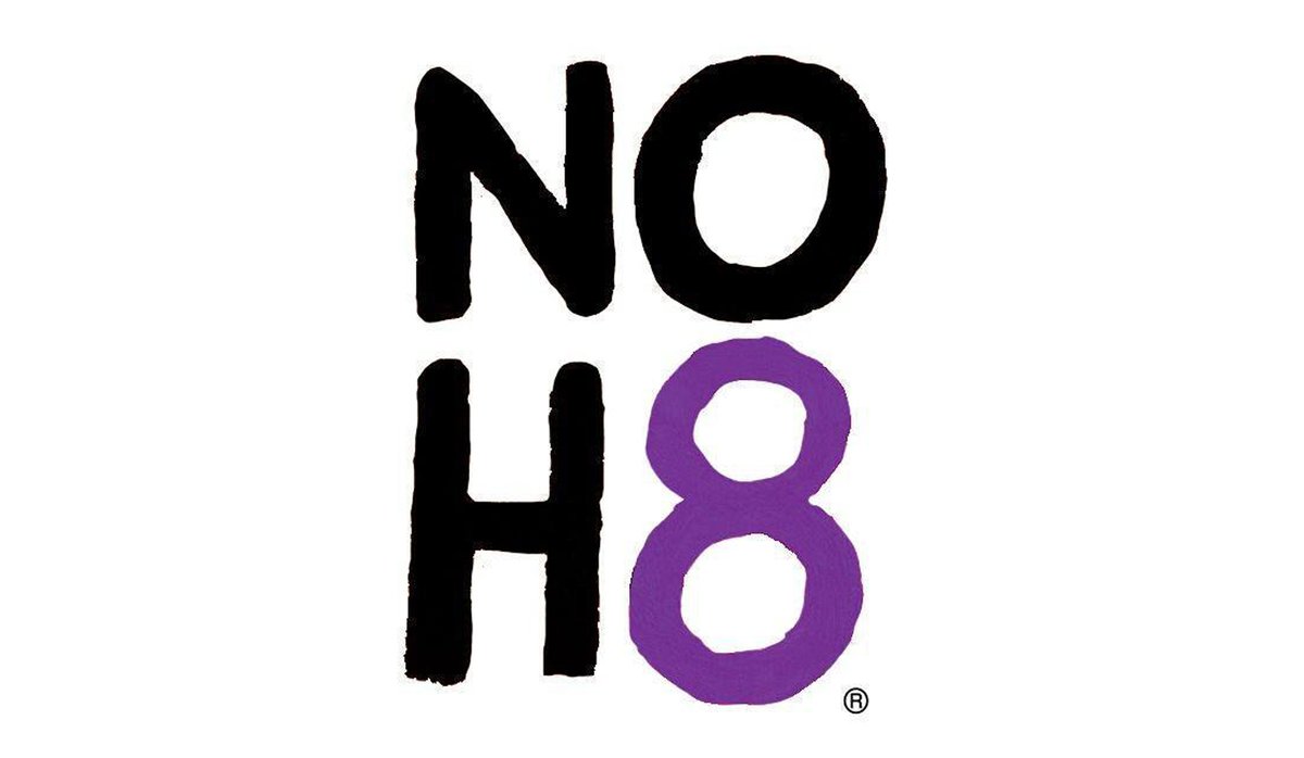 NOH8Campaign's tweet image. Reminder! October 20th is #SpiritDay Wear purple to stand up &amp;amp; speak out against bullying #NOH8