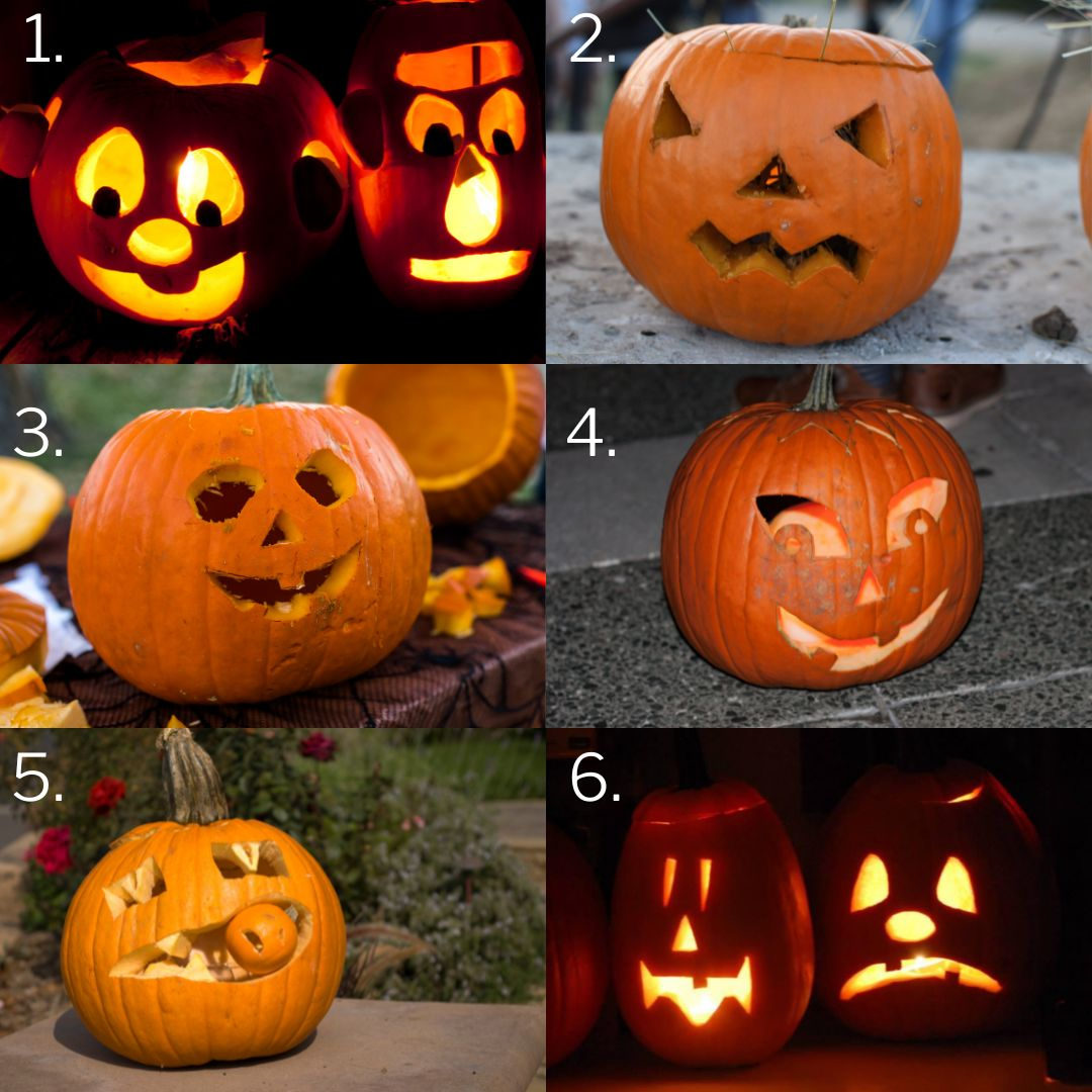 Mid-week check-in! Comment below on which carved pumpkin matches your mood! 🎃