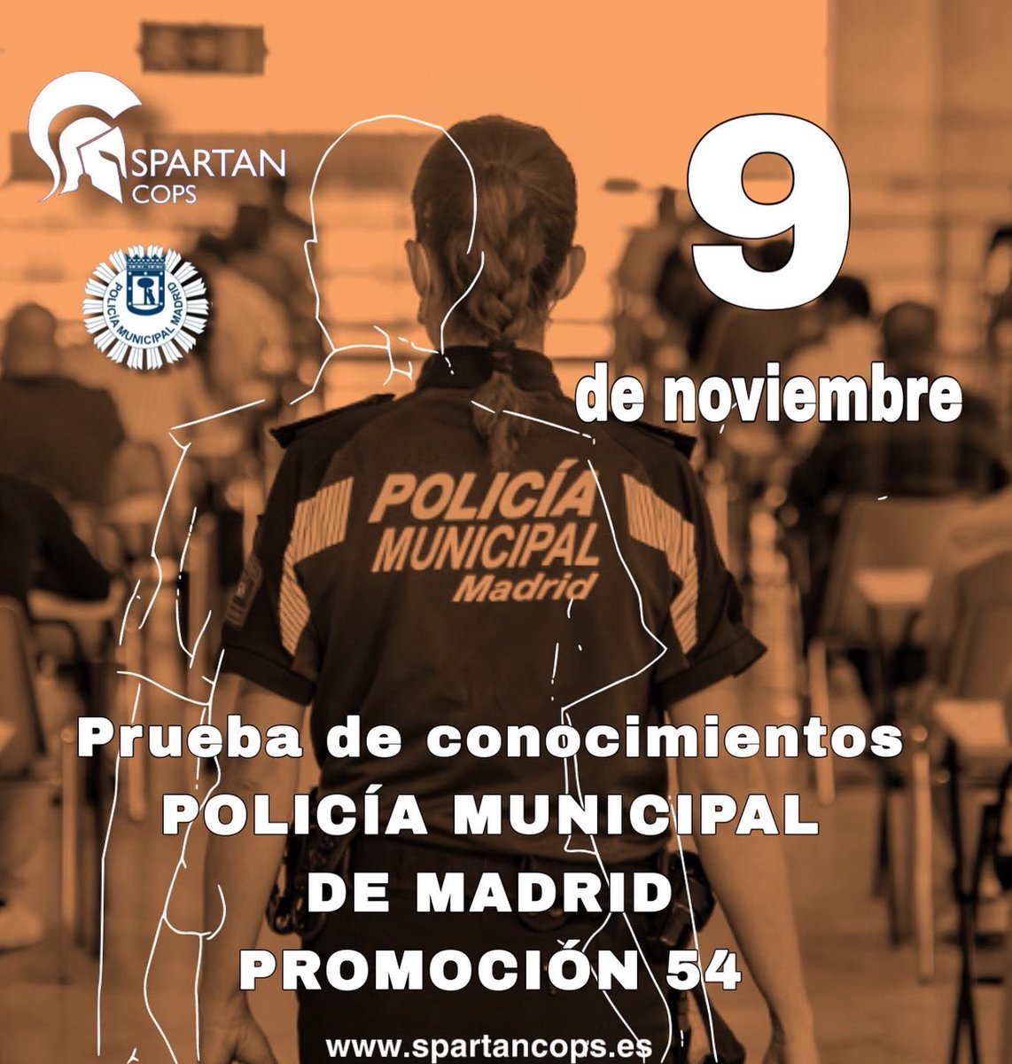 SpartanCops_es's tweet photo. SPARTAAANOSSS,LLEGÓ LA BATALLA!!El día 9 de noviembre podréis demostrar la lucha y el coraje que lleváis a la espalda. Es vuestro momento,es el momento de darlo todo...de demostraros a vosotros mismos,QUE 1 PLAZA OS PERTENECEEE✰¿SPAAARTAAAN@@S?¿¿CUÁL ES VUESTRO OFICIO??#PMM https://t.co/VlT6idI4F0