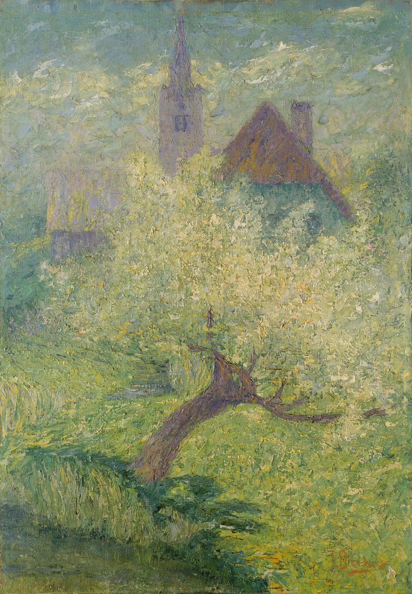 russianartbot's tweet photo. Flowering apple tree, 1907 #grohar #ivangrohar https://t.co/euRmPl1K4B https://t.co/koPvto2BB1