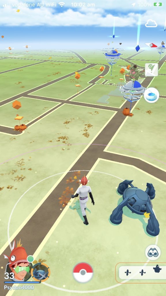 MYSTIC7 on X: New Pokémon GO Halloween map update looks incredible 🎃   / X