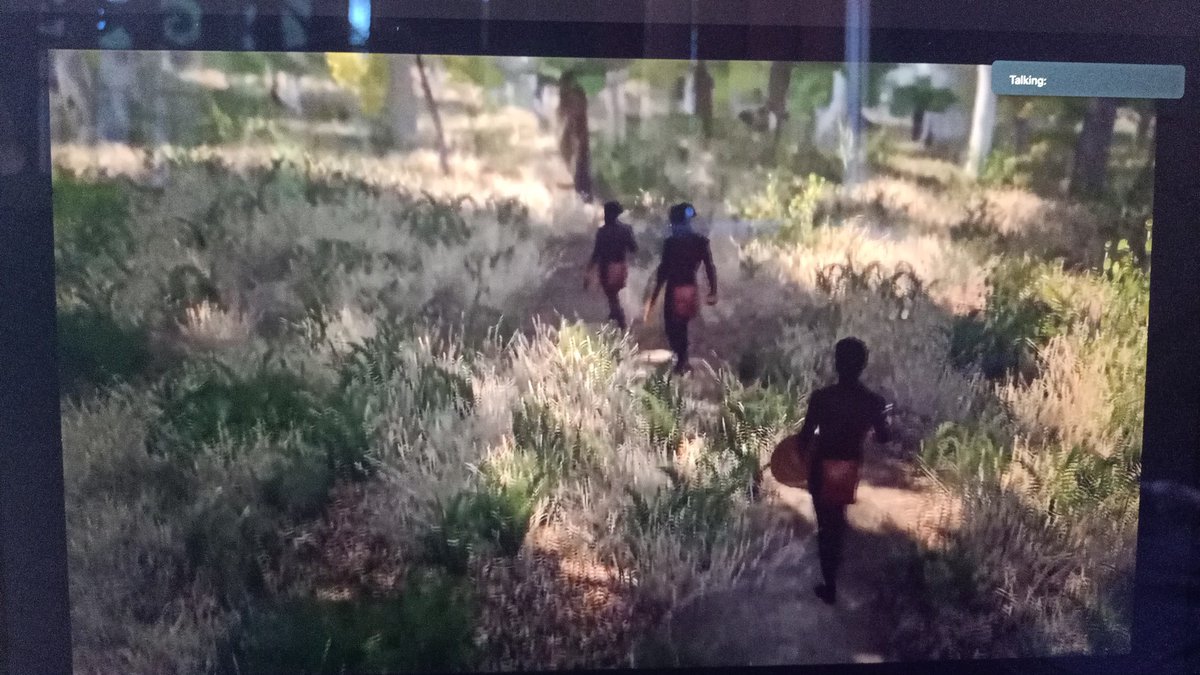 KatFletcher00's tweet photo. @PetaToohey #ArtsMResDigital
Virtual Songlines is brilliant demonstration of resistance against colonial narratives and knowledge! 
Peta this project is incredible and really shows the possibilities of digital tools! Digitally reconstructed landscapes prior to colonial invasion! https://t.co/XQTQSNmpi5