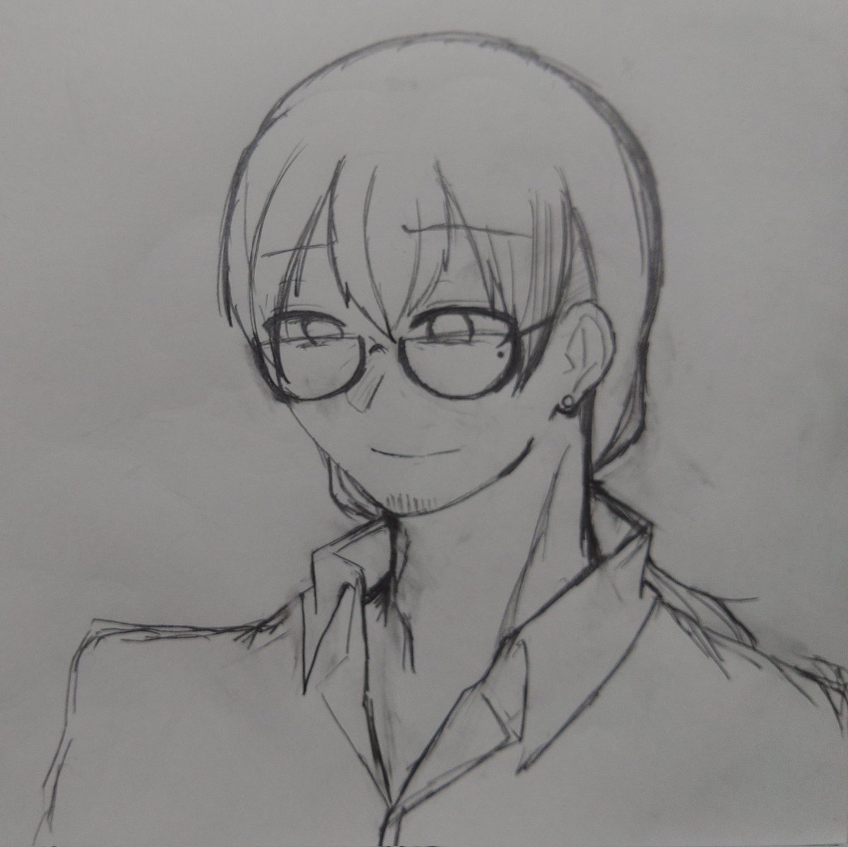 natsu9713's tweet photo. お友達と線画交換するように書いた線画早速自分用に塗っちゃったぜ…、へへっ…。いや、マジで色鉛筆色んな色使えるって楽しいね。ありがとう友達。 https://t.co/MVSJvjPif8