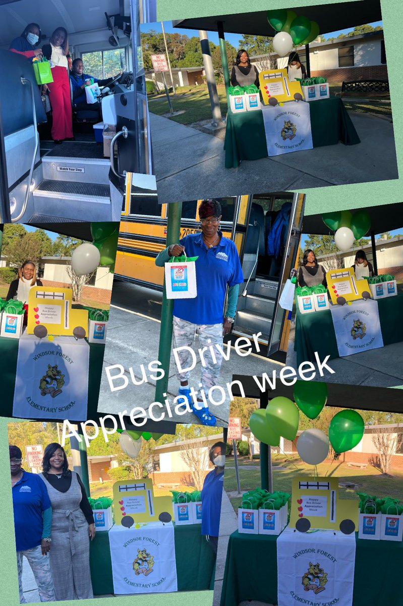 This week we are celebrating our awesome transportation team! Thank you for ensuring that our students arrive safely to school and back home! ❤️