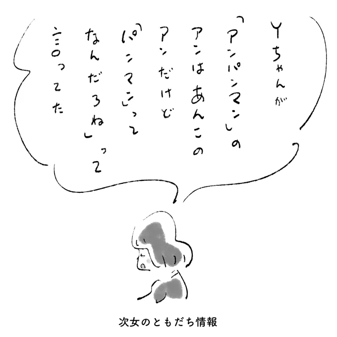次女のともだち情報 