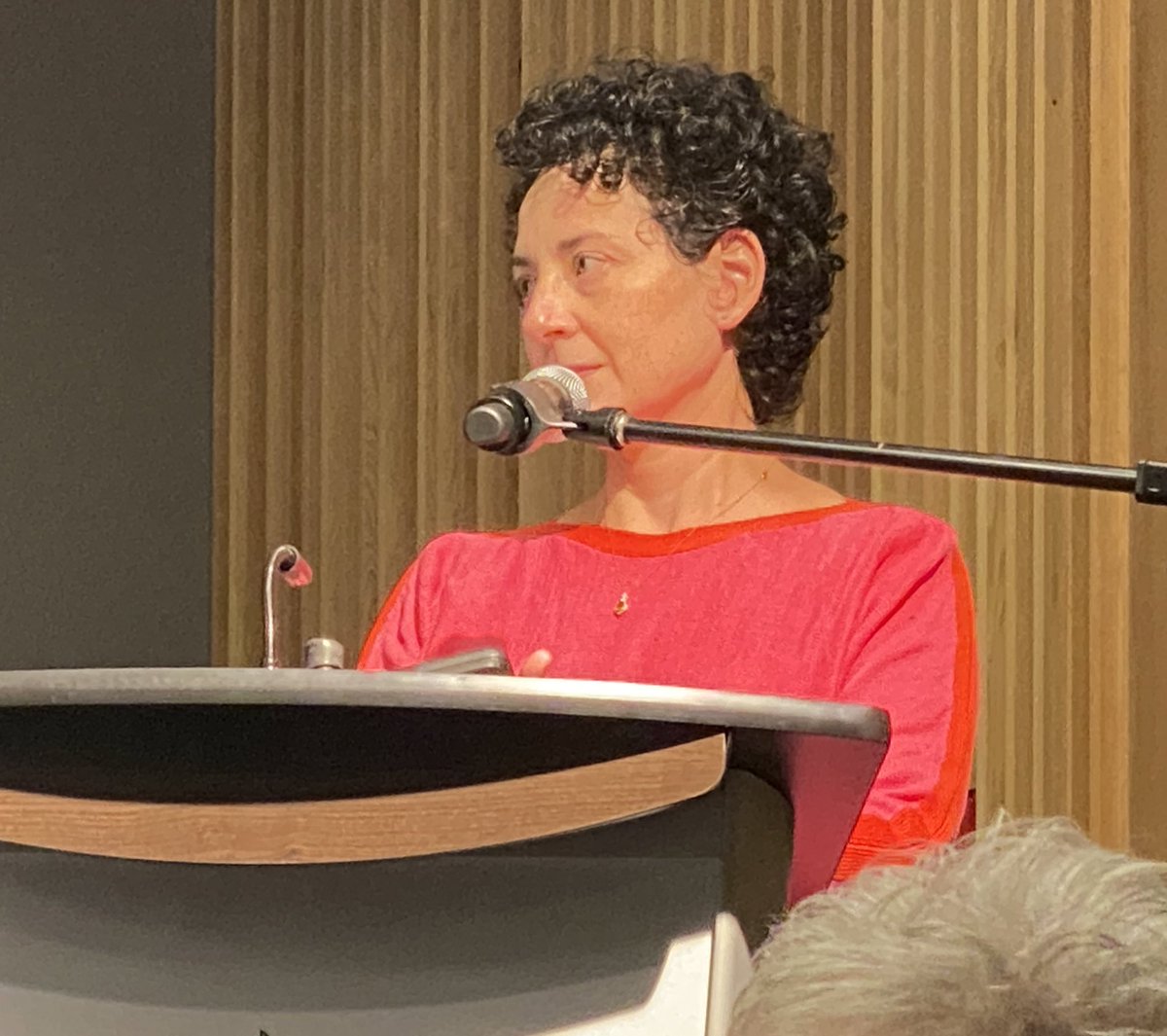 goUFV's tweet photo. Professor @NikkiLYee invites questions from the audience after Dr. Dwayne Donaldโs lecture. #PLLS https://t.co/XnMSirdtE8