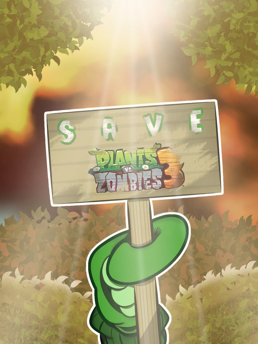 Leffianxarts's tweet photo. Let's make #savepvz3 trend everyone 💚🌱 https://t.co/WoRCk9kapf