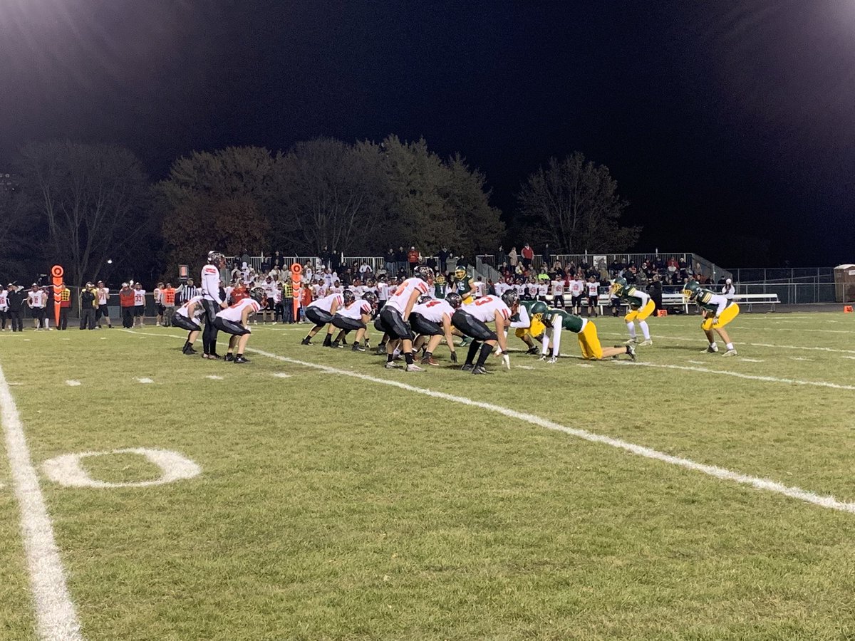 PaulMeirick's tweet photo. Last game of the regular season! Sauk Rapids Rice vs Monticello. https://t.co/ST61M8lcNB