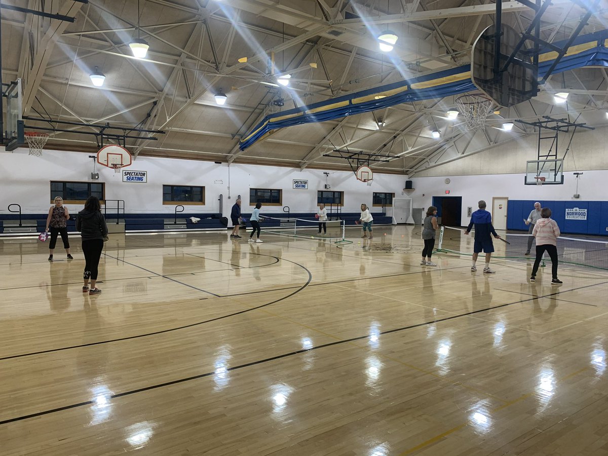 Great night for Indoor Learn to Play Pickleball!
