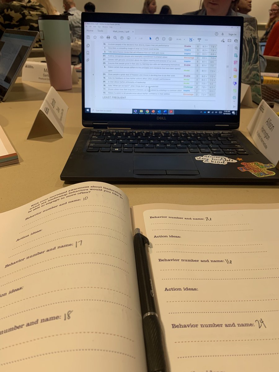 Enjoyed diving deep into the Leadership Practices Inventory (LPI) today and reflecting on what my core values are. #ALE2224 #DWYSYWD