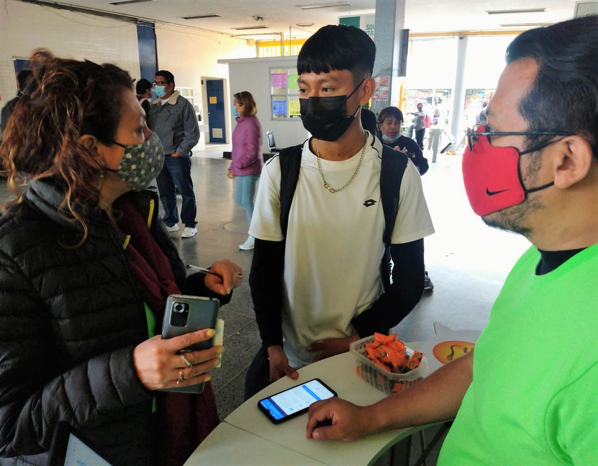 UNAMdigital's tweet photo. Así nuestra visita en las instalaciones de #Prepa7UNAM.
Tuvimos la oportunidad de brindar información sobre nuestros #serviciosTIC a trabajadores y estudiantes.
Mañana nuevamente estaremos en ese plantel ¡Los esperamos!
#GiraDGTIC #DGTICentuPrepa #TodosenLíneaconlaUNAM #ENP7 https://t.co/cJgzGGYwSZ