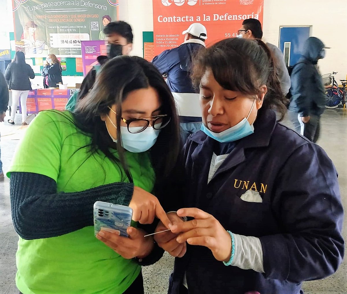 UNAMdigital's tweet photo. Así nuestra visita en las instalaciones de #Prepa7UNAM.
Tuvimos la oportunidad de brindar información sobre nuestros #serviciosTIC a trabajadores y estudiantes.
Mañana nuevamente estaremos en ese plantel ¡Los esperamos!
#GiraDGTIC #DGTICentuPrepa #TodosenLíneaconlaUNAM #ENP7 https://t.co/cJgzGGYwSZ
