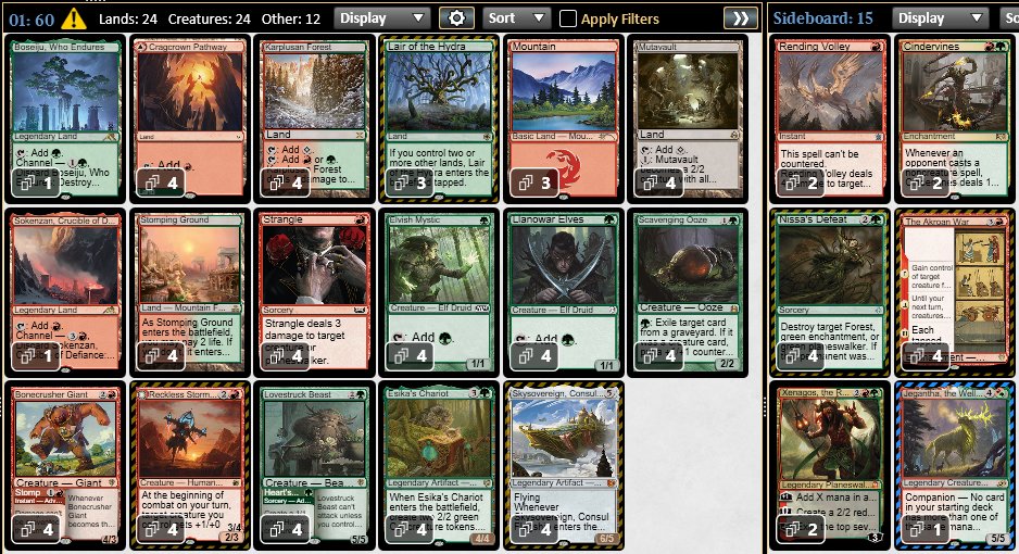 2020年のクリスマス パイオニア グルールストンピィ MTG マジック:ザ