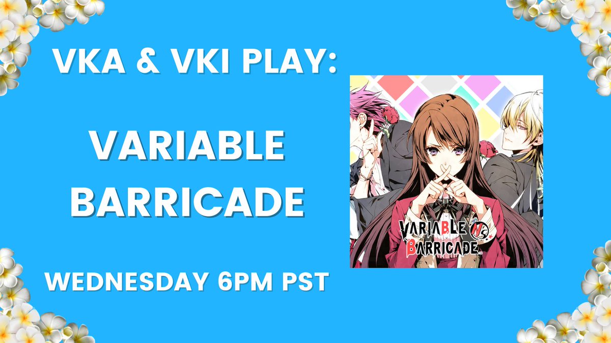 OtomeShimai's tweet photo. VARIBARI DAY We have no brains, they have no brains, is perfect, please come, 6pm PST, 30 minutes.
#OtomeArmada #otometwt #VariBari @aksysgames
https://t.co/TCp3zfiKfa https://t.co/1GiV2Mq9Vg