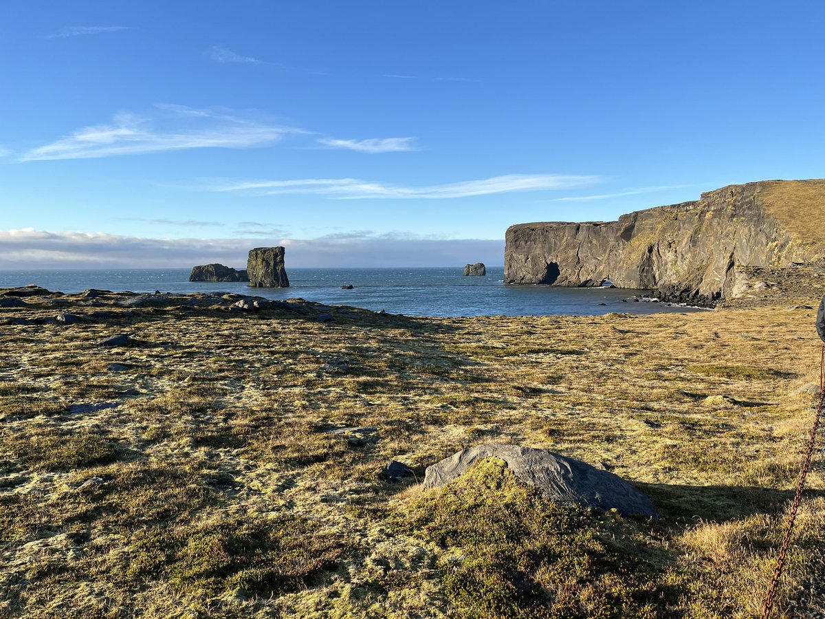 MissHBHistory's tweet photo. Day 3: another wonderful day! Started with Dyrhólaey, then the Sólheimajökull glacier (which absolutely blew me away!), Seljalandsfoss, Gljúfrabúi, ending with the LAVA centre. We’re literally all having the best time, can’t believe it’s the last day tomorrow! @Tranby_school https://t.co/PXkhvyX4Yh