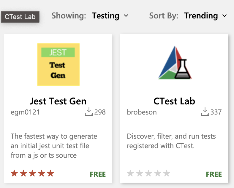 egm0121's tweet photo. ✨Happy to see jest-test-gen VSCode extension is trending on the Visual Studio Marketplace!
https://t.co/zoCUgEhZvb
Give it a try next time you need to write a test file from scratch!
#jest #react #codegeneration #testgenerator #testing #ts #snapshots #vscode  #unittests #devtool https://t.co/yEHPENN5Qp