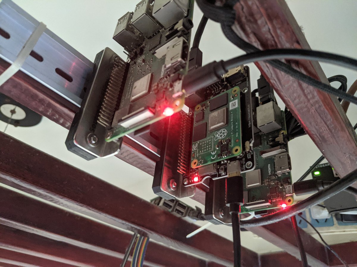 BG5USN's tweet photo. Got a @Raspberry_Pi CM4 on #PiTray mini and clip to act as a router with @WireGuardVPN. My 7 years old iPad mini 2 finally could play @YouTube Kids. Believe it or not, now it is the most powerful digital device for kids at home. https://t.co/hSBMS59jED