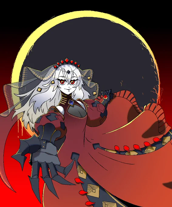 Blazing in Red 