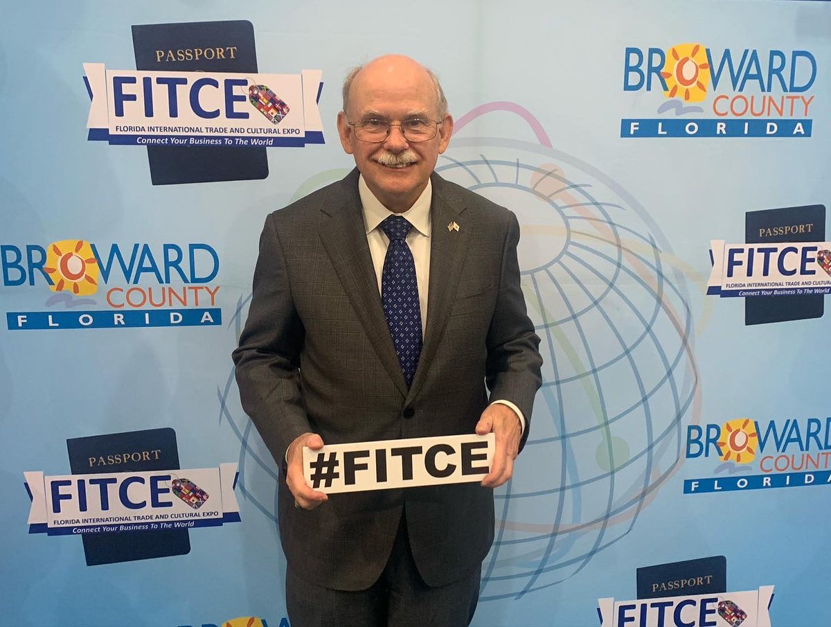 PortEverglades's tweet photo. Port Everglades is proud to be a sponsor of this year’s #FITCE. Come “sea” us tomorrow (Oct. 20) and learn how we can help you connect with the world. https://t.co/ya2BGOrbvO