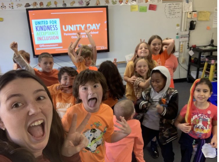 Parmenter Elementary (@parmenterschool) on Twitter photo Celebrating Unity Day by wearing 🧡orange 🧡 to show our commitment to standing ⬆️ to bullying, creating a unity chain, reading related texts, and more! #parmenterfamily <a href="/FranklinPSNews/">Franklin Public Schools, MA</a> Celebrating Unity Day by wearing 🧡orange 🧡 to show our commitment to standing ⬆️ to bullying, creating a unity chain, reading related texts, and more! #parmenterfamily <a href="/FranklinPSNews/">Franklin Public Schools, MA</a>