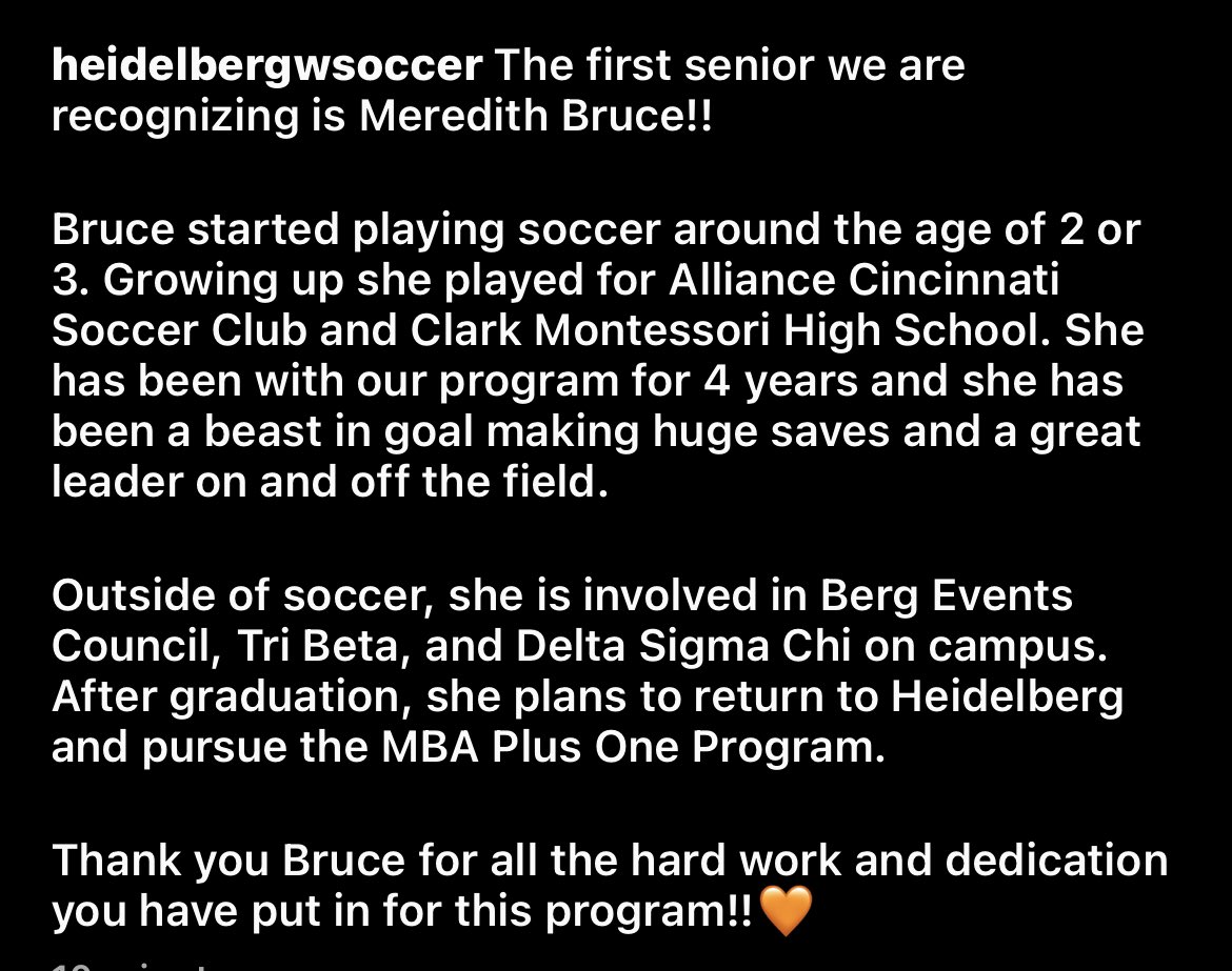 bergsoccer's tweet photo. Thank you Bruce 🧡 https://t.co/UsrXRhWEyQ