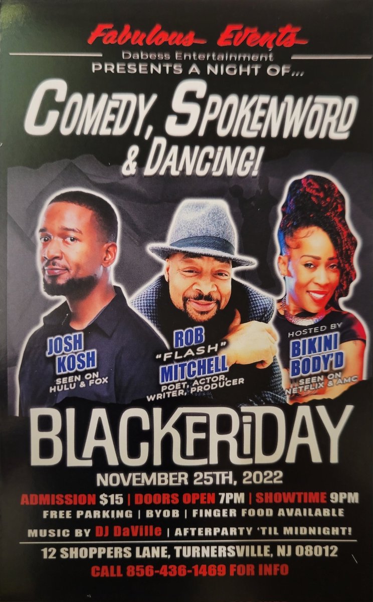Benn1Actor's tweet photo. Save the Date for a night of Laughter Dancing and Spokenword It's about to go down are you ready? https://t.co/U8VC6yS08g