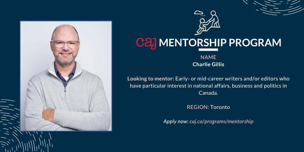 They say a recession is coming soooo how do we cover it?? @ChasGillis at @the_logic is up to mentor early or mid-career writers or editors interested in Canadian business and politics. Apply by Nov. 1: caj.ca/programs/mento…