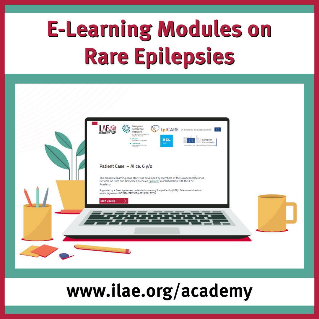 IlaeWeb's tweet photo. #ILAEAcademy &amp; @EpiCARE_ERN partnered to develop free, self-paced e-learning modules for healthcare professionals. Topics include Dravet syndrome, autoimmune encephalitis &amp; hypothalamic hamartoma, as well as a case on ring chromosome 20. https://t.co/NmRgrHm8Qa #epilepsy #ILAE https://t.co/v7OW65bWzk