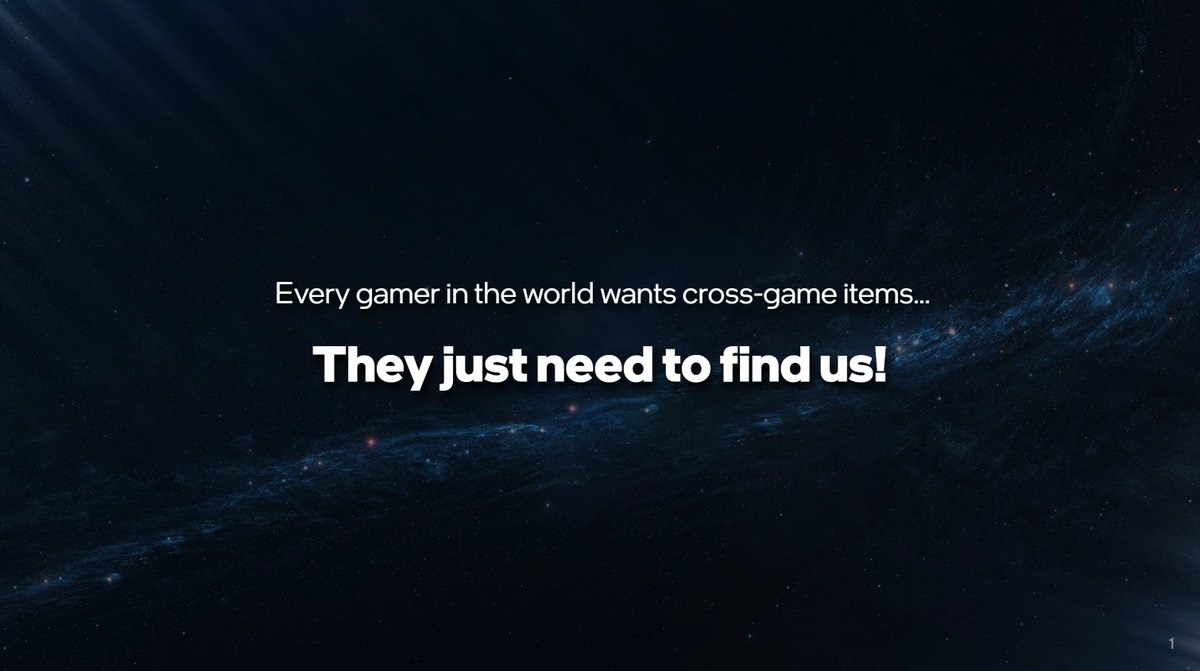 TheEsscay's tweet photo. At @MyMetaverse we have created the first seamlessly accessible "gaming multiverse".
A place where players can earn items and use them in multiple games.
When gamers find out this is possible, they will flock.
Spread the word 📢
#GamingMultiverse https://t.co/w73I0wrtEU