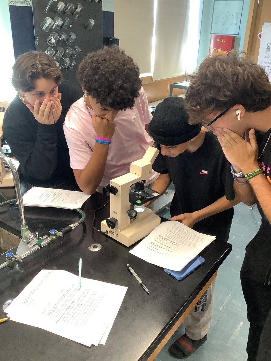 MrGendels's tweet photo. Always a great time when we get to work with microscopic organisms! 🔬Students worked very hard while practicing their microscope skills. #MineolaProud #MineolaLE @mineolahs #biology https://t.co/2pSFZz6j7E