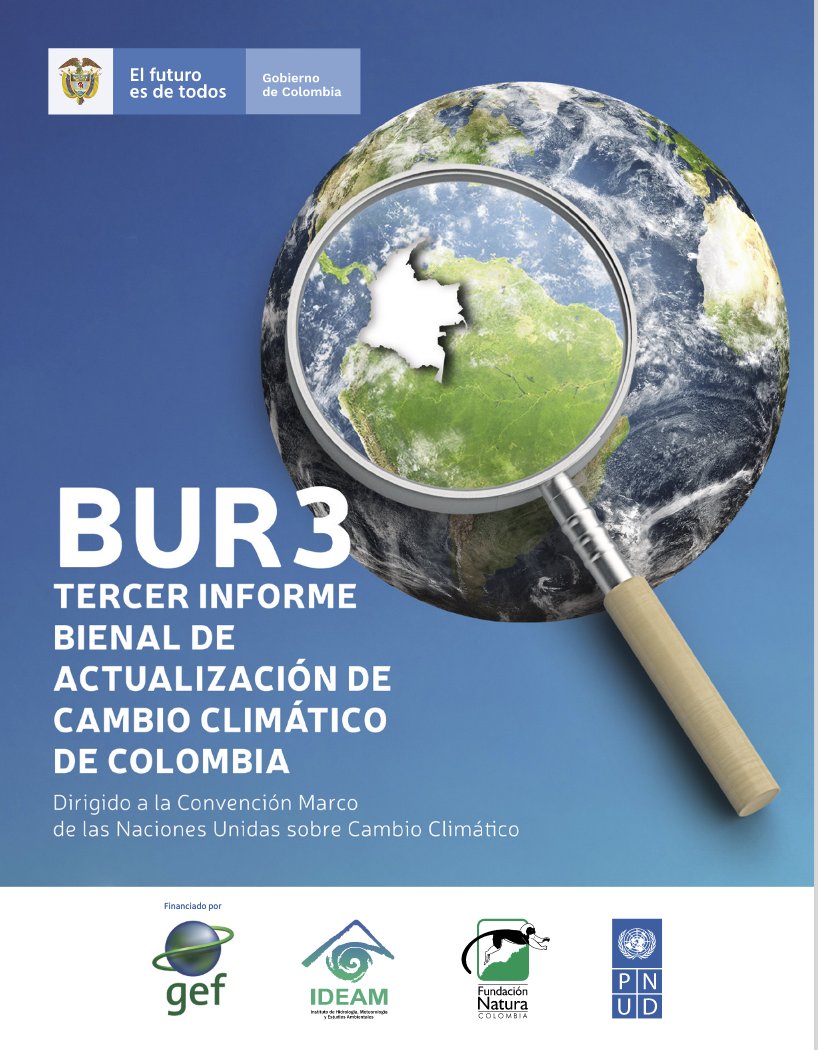 FNAmbiental's tweet photo. #Recomendado Tercer informe bienal de actualización de #CambioClimático de Colombia🇨🇴 #Bur3
Dirigido a la Convención Marco de las Naciones Unidas sobre Cambio Climático.
@fundacionnatura @PnudColombia @IDEAMColombia @theGEF | @UN @onucolombia @CMNUCC
👇🏾
https://t.co/a39uP2dSUF https://t.co/Ix6VVTEC2t