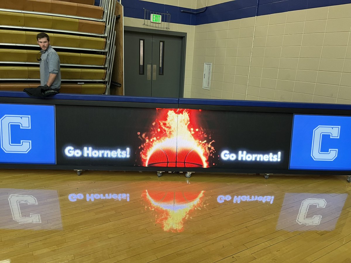Thanks to <a href="/BoostrDisplays/">Boostr Displays</a> our new scorers table is in the gym and ready to use for the upcoming season.