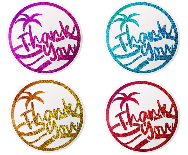 AnnTollette's tweet photo. Holographic Foil Thank You Stickers, Summer Thank You Stickers, Transparent Thank You Stickers #DiMaxSupplies #stickersandbags #holographicfoilthankyoustickers #summerthankyoustickers #transparentstickers #shopsupply #officesupply https://t.co/rZsrAUpLUm https://t.co/37WwdfIrAo