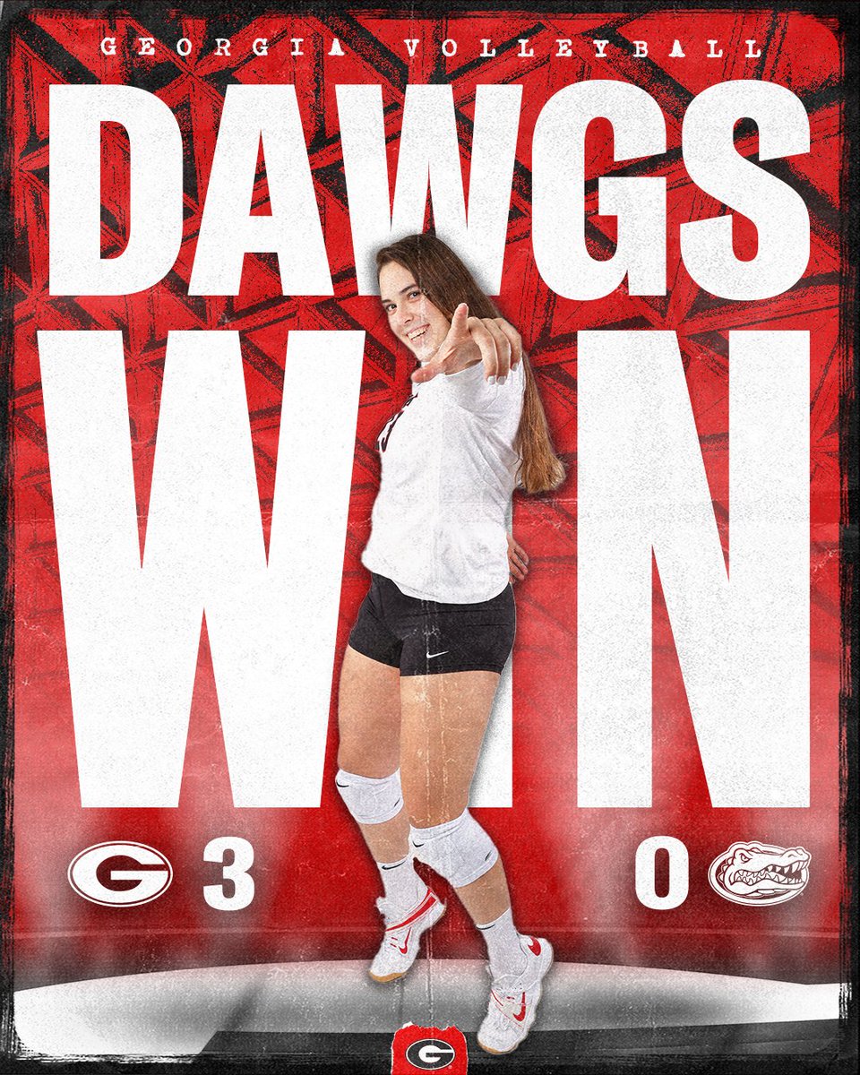 🧹🧹🧹 Ring the Bell 🐶🔛🔝 Georgia SWEEPS No. 11 Flordia on the road in Gainesville‼️‼️ The Dawgs host Alabama this Saturday and Sunday at Stegeman Coliseum. #GROW | #GoDawgs