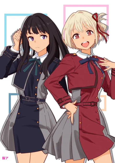 再掲しちゃおう #リコリコ #リコリス・リコイル #錦木千束 
