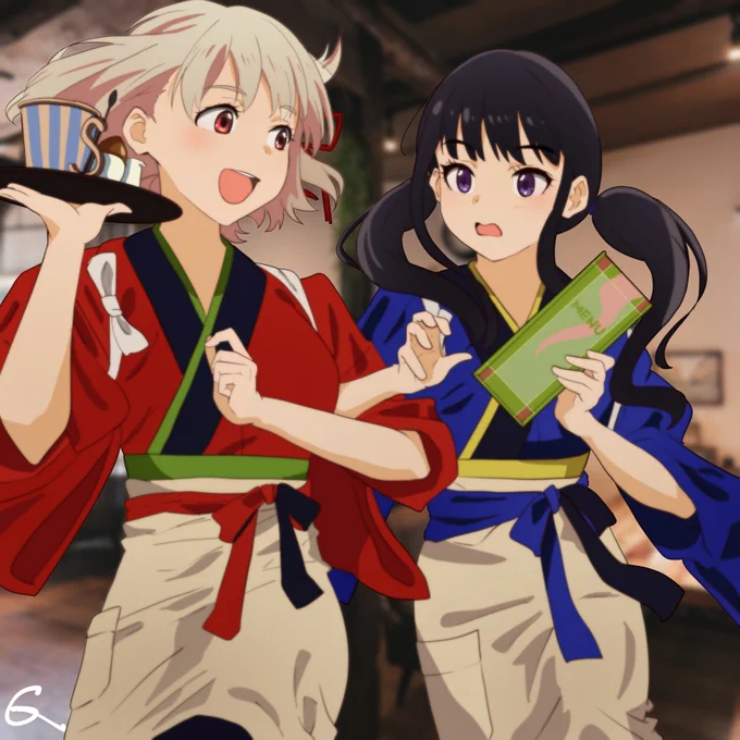 再掲しちゃおう #リコリコ #リコリス・リコイル #錦木千束 